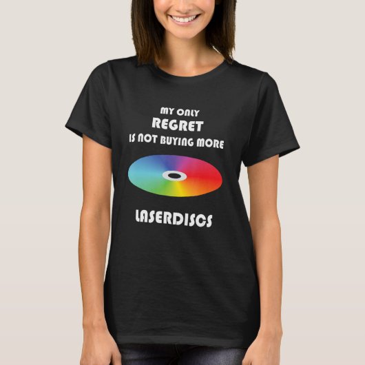 Funny Retro Laserdisk 1 T-Shirt (Vorderseite)