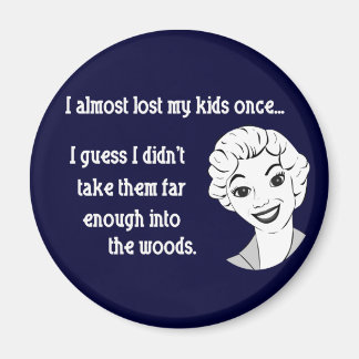 Funny Retro Mama Magnet