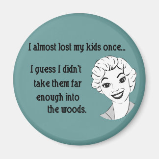 Funny Retro Mama Magnet