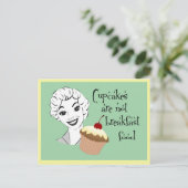 Funny Retro Mama Sprichwort Postkarte (Stehend Vorderseite)