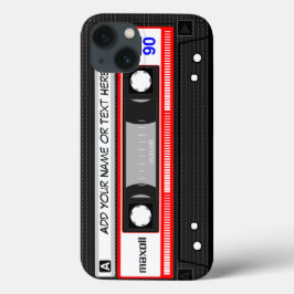 Funny Retro Music Cassette Bandmuster Case-Mate iPhone Hülle