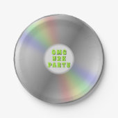 Funny Retro Music CD Disk Y2K Party Paper Teller (Vorderseite)