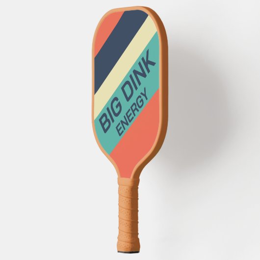 Funny Retro Pickleball Paddle - Big Dink Energy (Links)