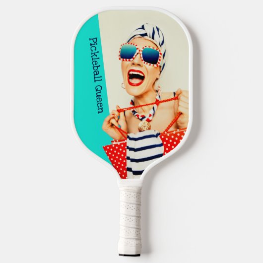 Funny Retro Pickleball Schläger (Rückseite)