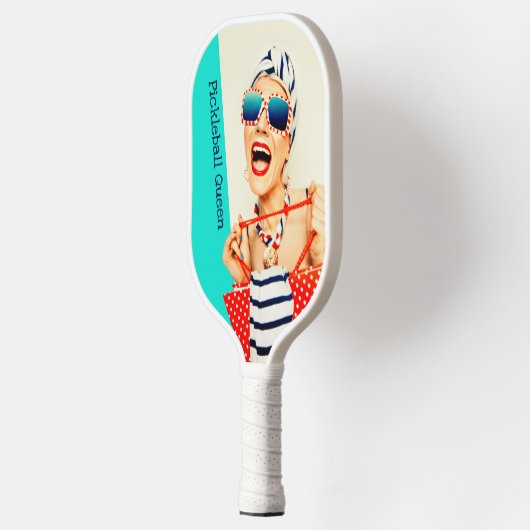 Funny Retro Pickleball Schläger (Links)