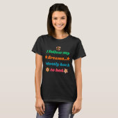 Funny Retro Quote - I Follow My Dreams Mostly Back T-Shirt (Vorne ganz)