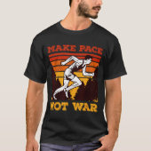 Funny Retro Runner Running Quote Gift - Make Pace T-Shirt (Vorderseite)