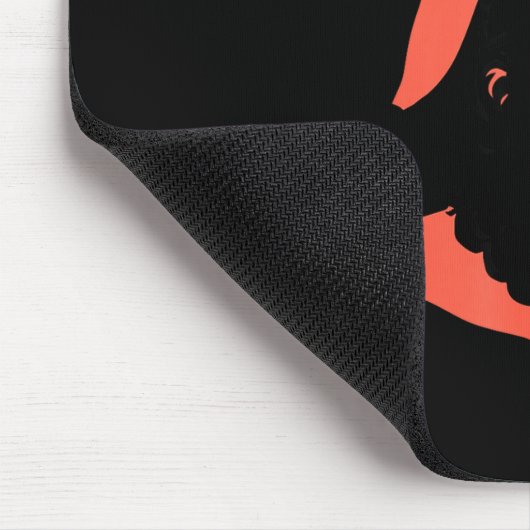 Funny Retro Santa Let's See Some Big Nick Energy C Mousepad (Ecke)