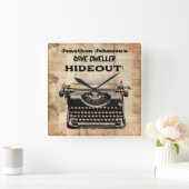 Funny Retro Schreibmaschine Wall Uhr (Zuhause)