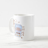 Funny Retro Skelett Hand Anti Angstsaft Kaffeetasse (Vorderseite Links)