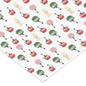 Funny Retro Ski Lift Gondelbahn Winterskifahrer Kurzer Tischläufer (Ecke)