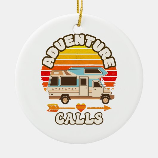 Funny Retro St Patricks Day - Camp Shenanigans Co Keramik Ornament (Vorne)