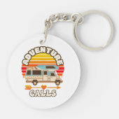 Funny Retro St Patricks Day - Camp Shenanigans Co Schlüsselanhänger (Rückseite)