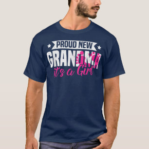 Funny Retro stolz neue Oma Es ist ein Mädchen Gesc T-Shirt