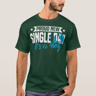 Funny Retro Stolz neuer Single Vater Es ist ein Ju T-Shirt