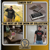 Funny Retro Style Boom Operator Schnapsglas