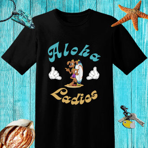 Funny Retro Surfdesign mit Hund - Aloha T-Shirt