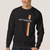 Funny Retro Synthesizer Synth Keyboard Collector m Sweatshirt (Vorderseite)