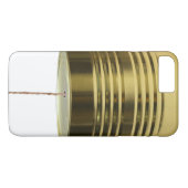 Funny Retro Tin Can String Telefon Case-Mate iPhone Hülle (Rückseite (Horizontal))