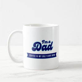 Funny Retro Vater - Der Kaffee ist mein einziger h Kaffeetasse