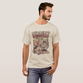 Funny Retro Vintag Ästhetischer T - Shirt mit 90er (Vorne ganz)