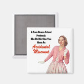 Funny Retro Vintag Bunco Magnet (Vorderseite/Rückseite)