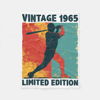 Funny Retro Vintage 1965 Bysebyll Lover Limited Ed Fleecedecke