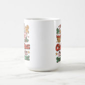 Funny Retro Vintage Weihnachtskalorien Dont Count Kaffeetasse (Mittel)