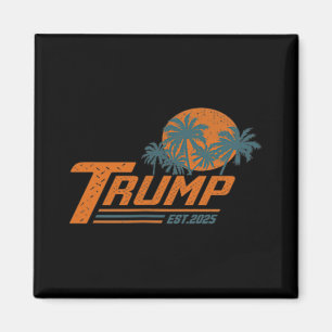 Funny Retro Vintages Shirt (2 Seiten) Amerikas Gol Magnet