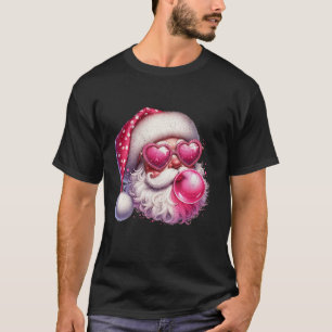 Funny Retro Weihnachts Blasblase Gum Vin T-Shirt