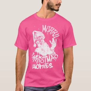 Funny Retro Weihnachtshäuser Westküste H T-Shirt