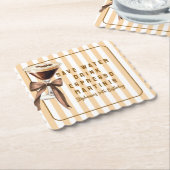 Funny Rett Water Drink Espresso Martinis Geburtsta Untersetzer (angewinkelt)