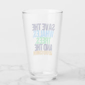 Funny Rettete das Oxford Comma Glas (Rückseite)