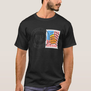 Funny Rettete die Post Baby Trump US Flag Stam T-Shirt