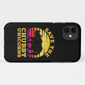 Funny Rettete The Chubby Unicorns Zoo Keeper Case-Mate iPhone Hülle (Rückseite (Horizontal))