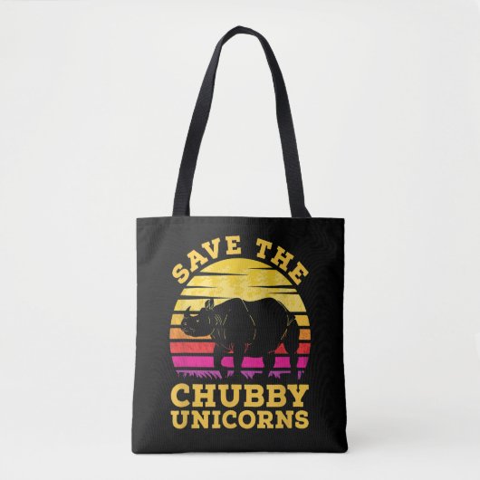 Funny Rettete The Chubby Unicorns Zoo Keeper Tasche (Vorderseite)