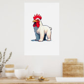 Funny Rettete The Pollo Bear Wall Art Poster (Küche)
