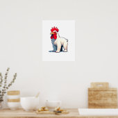 Funny Rettete The Pollo Bear Wall Art Poster (Küche)