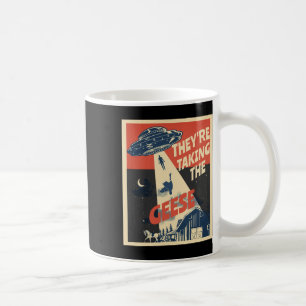 Funny Rettete unsere Haustiere sie nehmen den Gäns Kaffeetasse