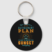 Funny Reverkationsplan Summer Beach Holiday Schlüsselanhänger (Vorderseite)