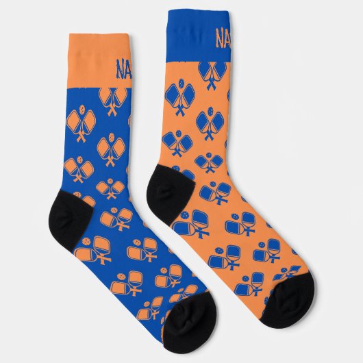 Funny Reversed Pickleball Crew Socks Socken (Rechts)