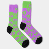 Funny Reversed Pickleball Crew Socks Socken (Rechts)