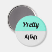 Funny Reversible Hübsche Ugly Geschirrspülmaschine Magnet (Vorderseite/Rückseite)