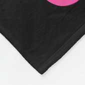 Funny Rhino Rett Chubby Unicorns Tierrechte Fleecedecke (Ecke)