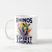 Funny Rhino Rhinozeros Animal Rhinos Are My Srit A Kaffeetasse (Links)
