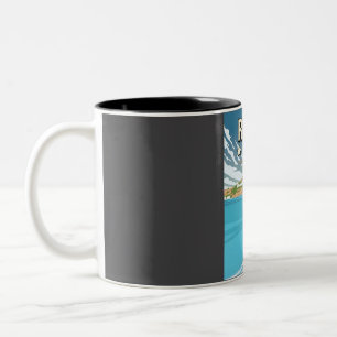 Funny Rhodes Greece Island 5 Sterne Review Travel Zweifarbige Tasse