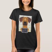 Funny Rhodesian Ridgeback Mama I Rhodesian Ridgeba T-Shirt (Vorderseite)