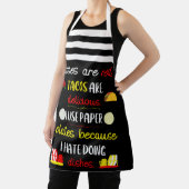 Funny Rhyme Rose, Tacos, Paper Teller und Geschirr Schürze (InSitu)