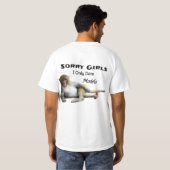 Funny Rilächerlich Verabredet Sarcasm T-Shirt (Schwarz voll)