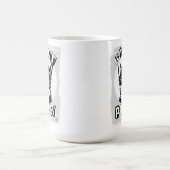 Funny Riot Purrul Girl Punk Cat Design Kaffeetasse (Mittel)